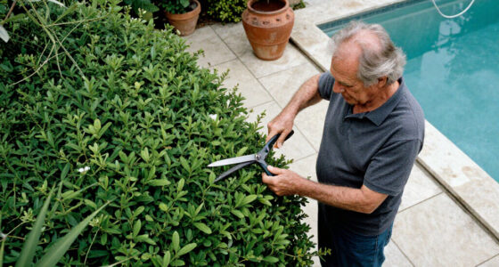 Richard E. Grant Uses Stunning Hedging To Zone His Magical Garden – It’s Ideal For Providing Year-round Colour