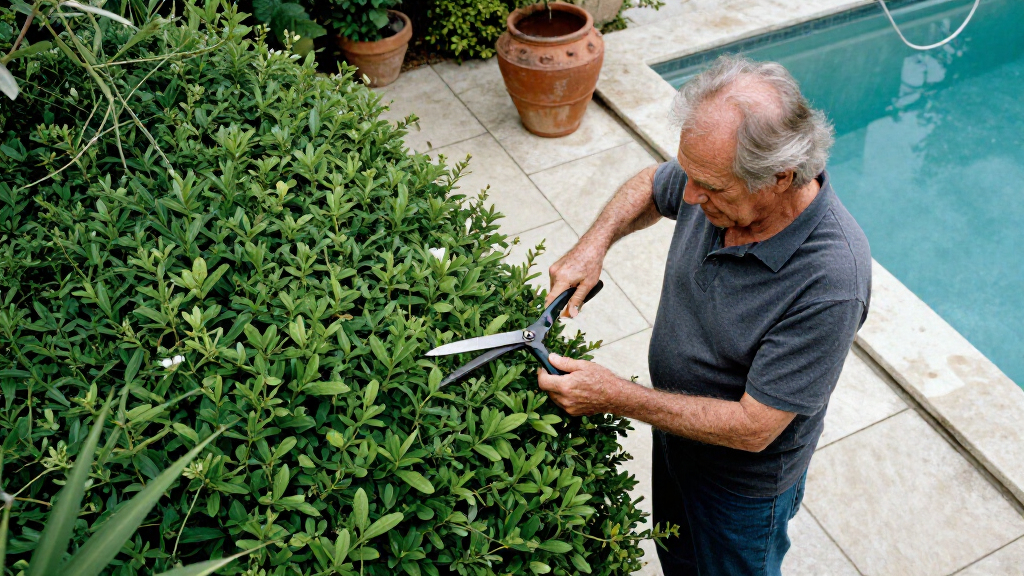 Richard E. Grant Uses Stunning Hedging To Zone His Magical Garden – It’s Ideal For Providing Year-round Colour