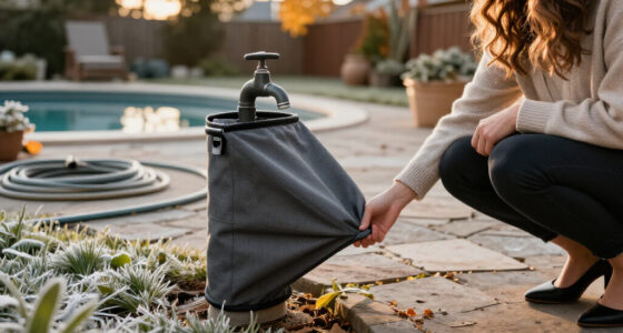 This Easy-Fit Cover Helps Protect Outdoor Faucets From Winter Frost And Freezing Temperatures – And Takes Seconds To Install